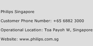 Philips Singapore Phone Number Customer Service
