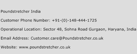 Poundstretcher India Phone Number Customer Service