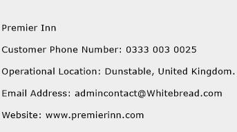 Premier Inn Phone Number Customer Service