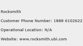 Rocksmith Phone Number Customer Service