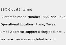 SBC Global Internet Phone Number Customer Service