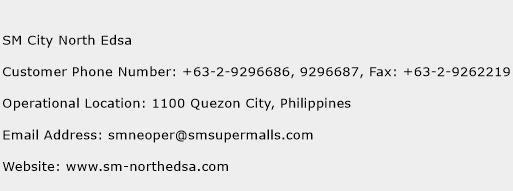 SM City North Edsa Phone Number Customer Service