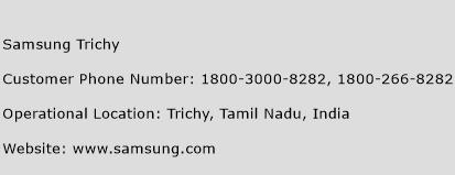 Samsung Trichy Phone Number Customer Service