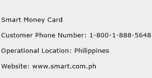 Smart Money Card Phone Number Customer Service