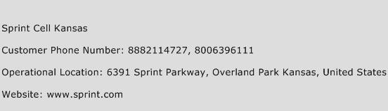 Sprint Cell Kansas Phone Number Customer Service