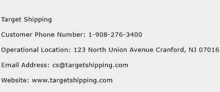 Target Shipping Phone Number Customer Service