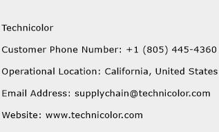 Technicolor Phone Number Customer Service