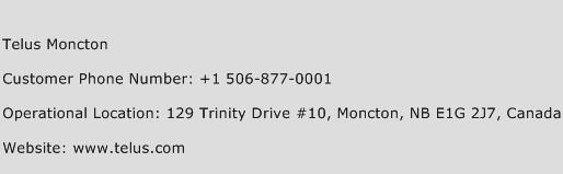 Telus Moncton Phone Number Customer Service