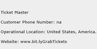 Ticket Master Phone Number Customer Service