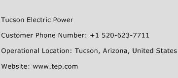Tucson Electric Power Phone Number Customer Service