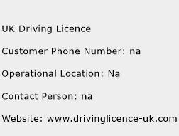 UK Driving Licence Phone Number Customer Service
