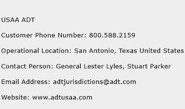 USAA ADT Phone Number Customer Service
