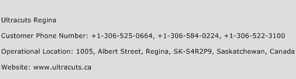 Ultracuts Regina Phone Number Customer Service