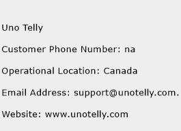 Uno Telly Phone Number Customer Service