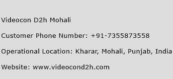 Videocon D2h Mohali Phone Number Customer Service