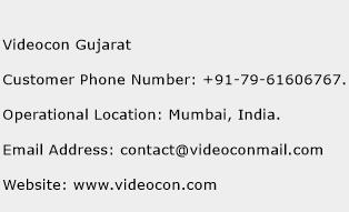 Videocon Gujarat Phone Number Customer Service