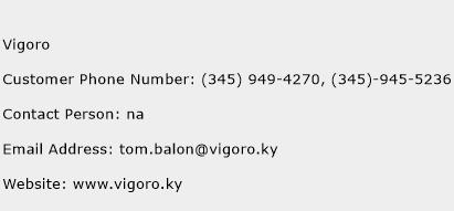 Vigoro Phone Number Customer Service