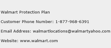 Walmart Protection Plan Phone Number Customer Service