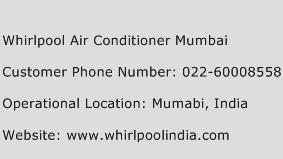 Whirlpool Air Conditioner Mumbai Phone Number Customer Service