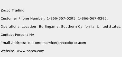 Zecco Trading Phone Number Customer Service